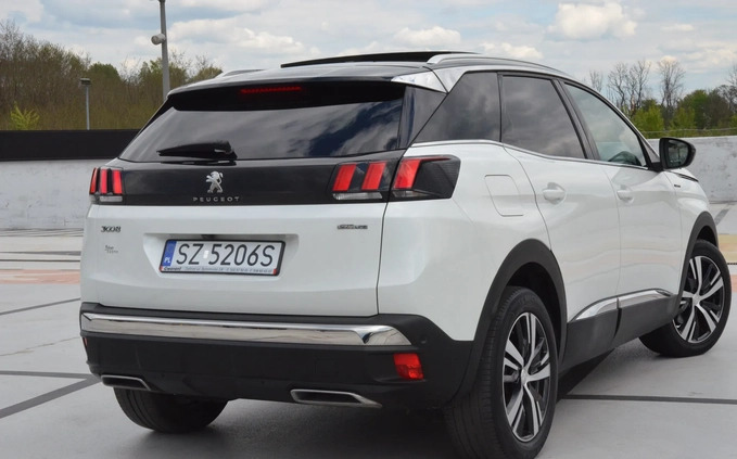 Peugeot 3008 cena 71900 przebieg: 99000, rok produkcji 2017 z Zabrze małe 781